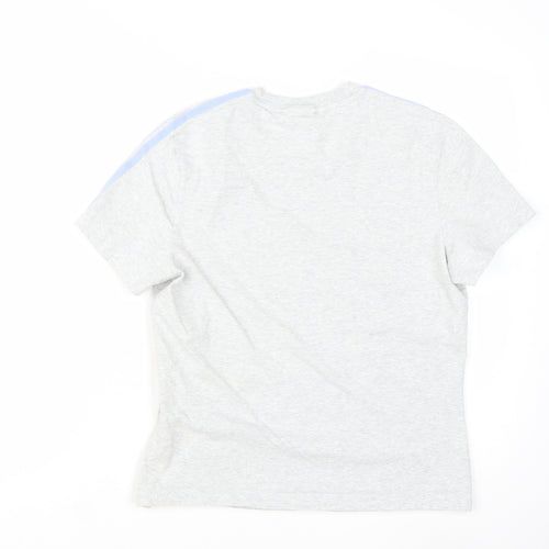 Adidas Women's Grey Short Sleeve Crew Neck Basic T-Shirt Size M
