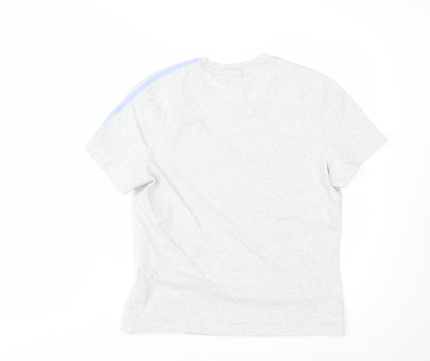 Adidas Women's Grey Short Sleeve Crew Neck Basic T-Shirt Size M