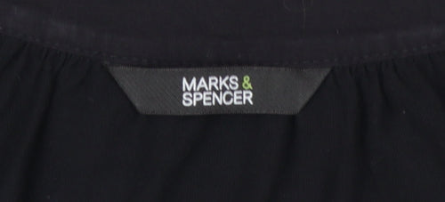 Marks and Spencer Women’s Black Size 12 Sleeveless Tank Top