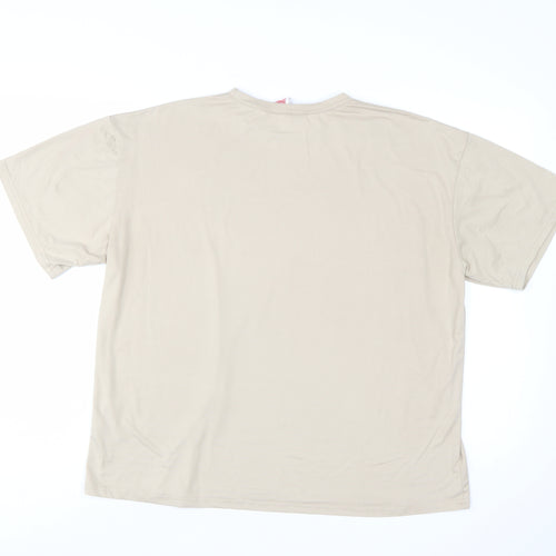 ROMWE Women’s Beige The Joker Graphic T-Shirt Size S