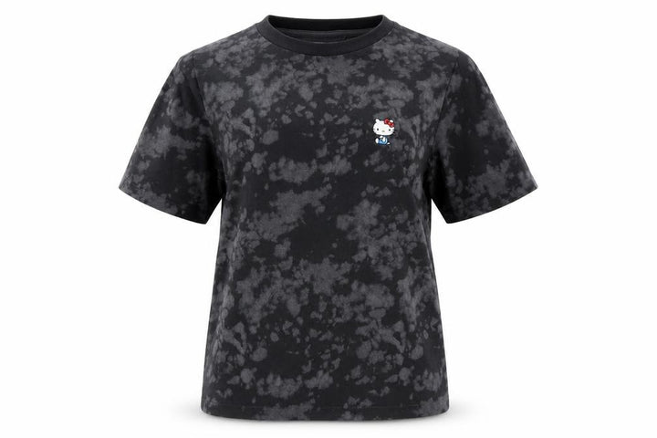Uniqlo Women Black Hello Kitty 50th Anniversary T-Shirt Size S