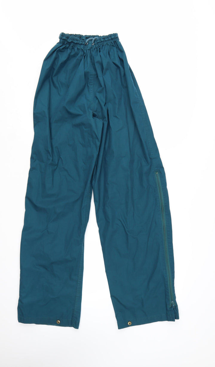Regatta Mens Blue Windbreaker Waterproof Trousers M 34in Regular