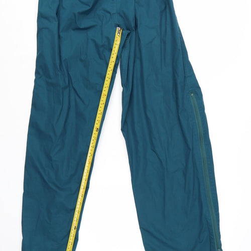 Regatta Mens Blue Windbreaker Waterproof Trousers M 34in Regular