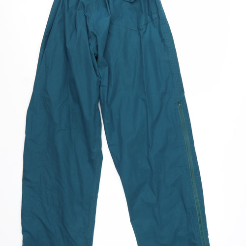 Regatta Mens Blue Windbreaker Waterproof Trousers M 34in Regular