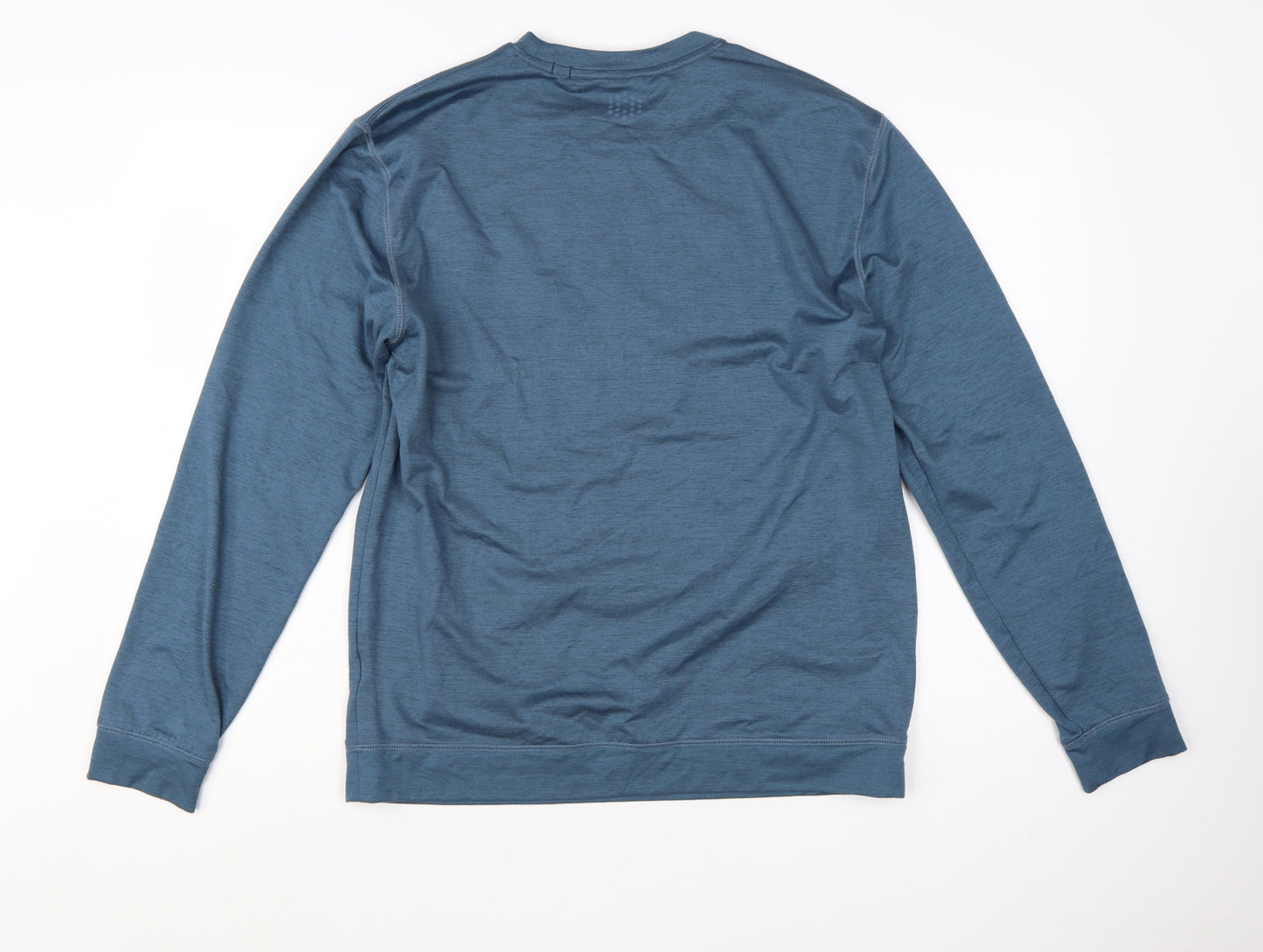 Puma Men's Blue Crew Neck Pullover Sweatshirt Size L