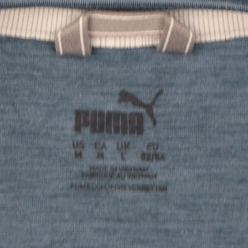 Puma Men's Blue Crew Neck Pullover Sweatshirt Size L