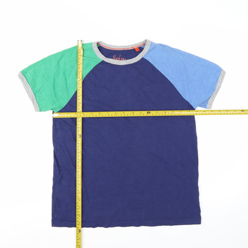 Boden Boys Multicoloured Cotton T-Shirt 13-14 Years Casual Summer Top