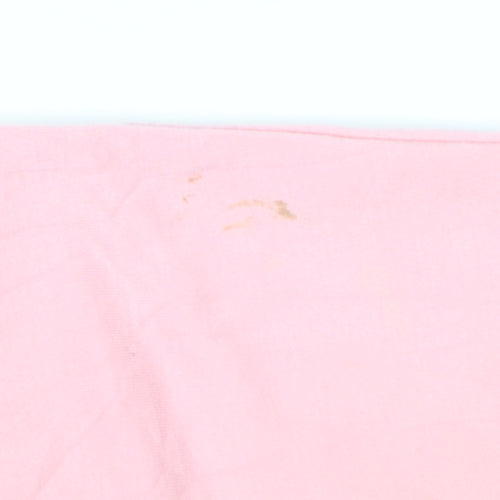 Lands' End Women’s Pink Roll Neck Long Sleeve T-Shirt Size L