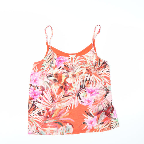 Monsoon Women's Multicoloured Floral Camisole Top UK 18