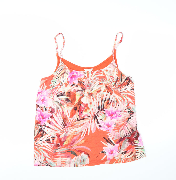 Monsoon Women's Multicoloured Floral Camisole Top UK 18