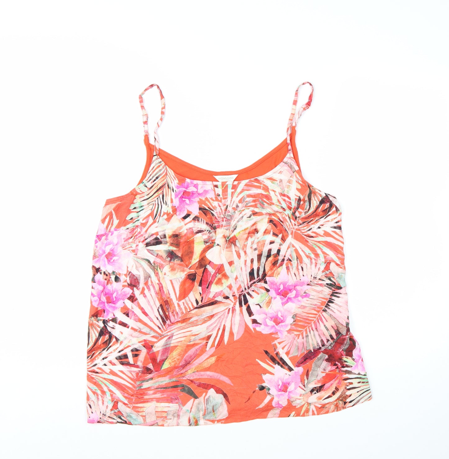 Monsoon Women's Multicoloured Floral Camisole Top UK 18