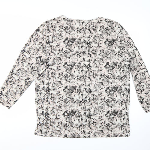 Marks and Spencer Womens Multicoloured Animal Print Blouse Size 20