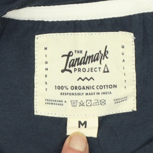 The Landmark Project Men's Blue Venture Out Graphic T-Shirt M