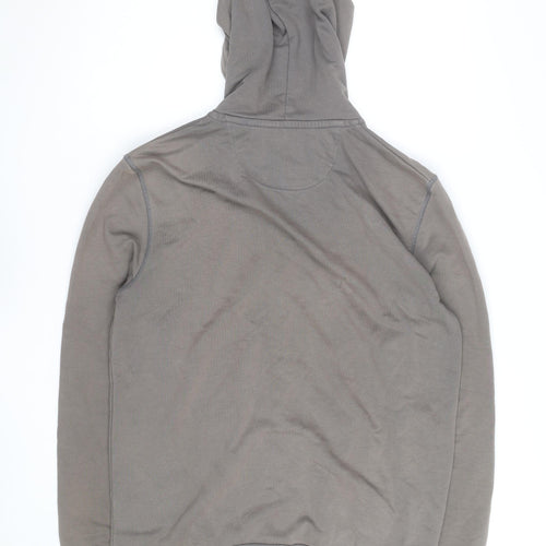 EDC Brand Men's Grey Full Zip Hoodie Size L Regular Fit