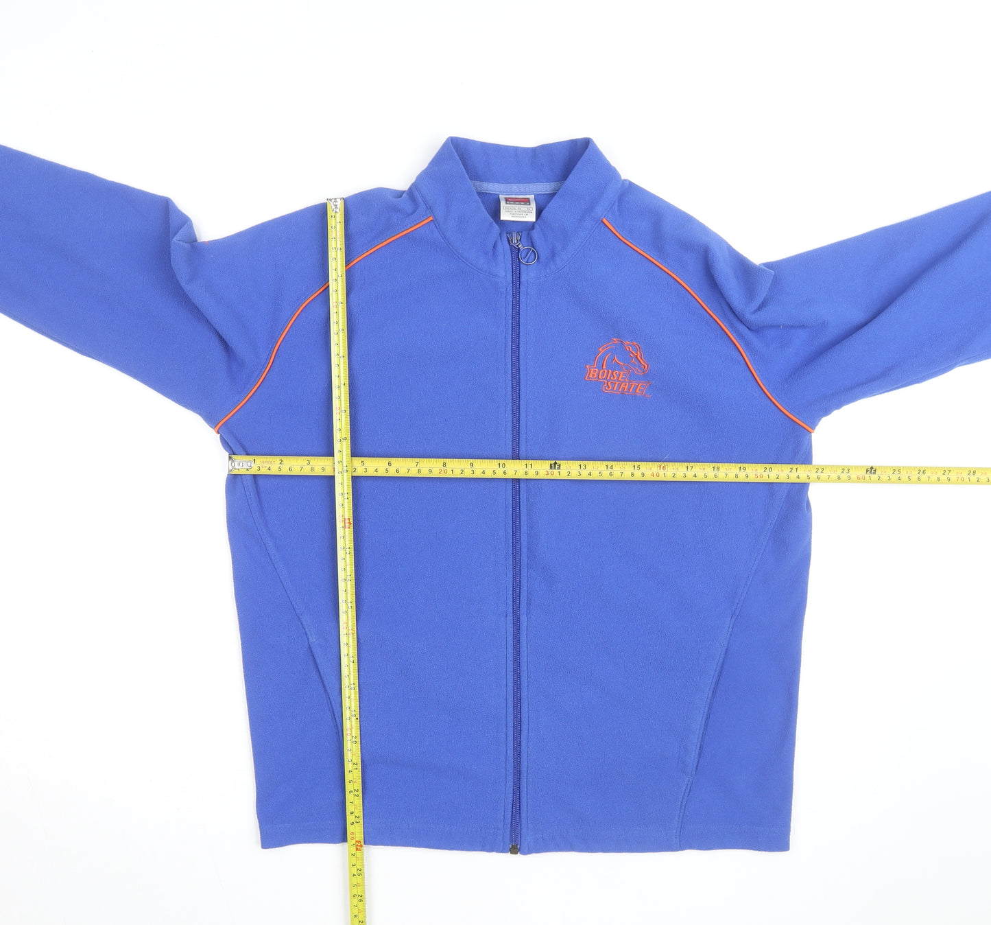 Nike Boys Blue Fleece Track Jacket XL (16) Boise State Team Zip-Up