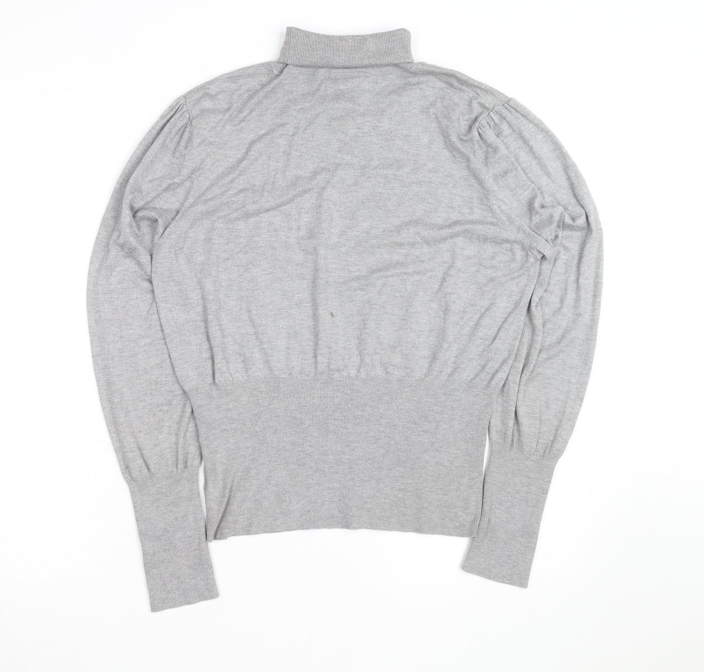 Next Women Grey Roll Neck Long Sleeve Pullover Jumper Size 20