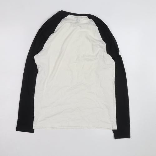 Diffused PlayStation Men's White XS Long Sleeve Graphic Top
