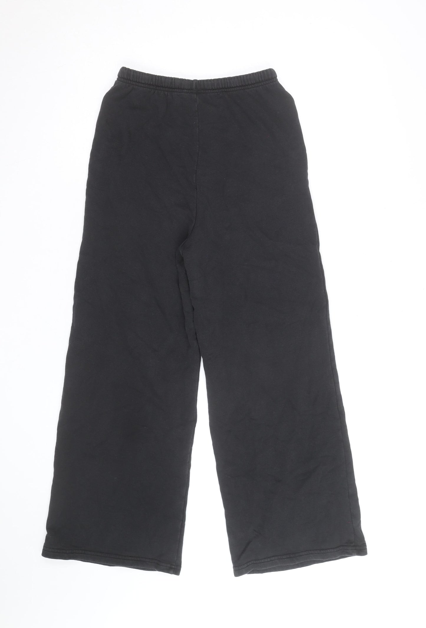 Puma Boys Black Sweatpants 8 Years Regular Fit Fleece Activewear Trousers