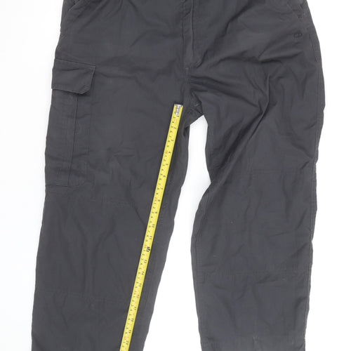 Craghoppers Men's Black Cargo Trousers 2XS Regular Fit Outdoor