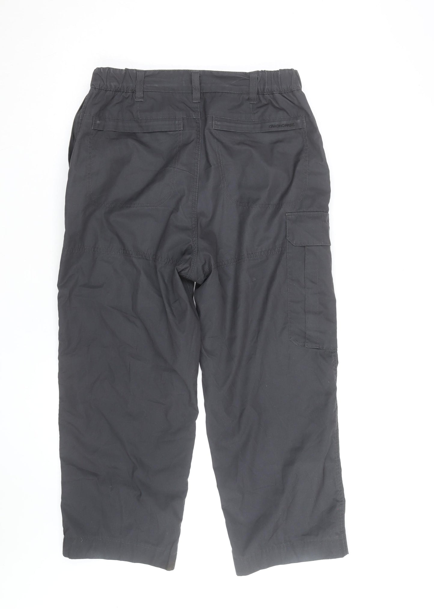 Craghoppers Men's Black Cargo Trousers 2XS Regular Fit Outdoor