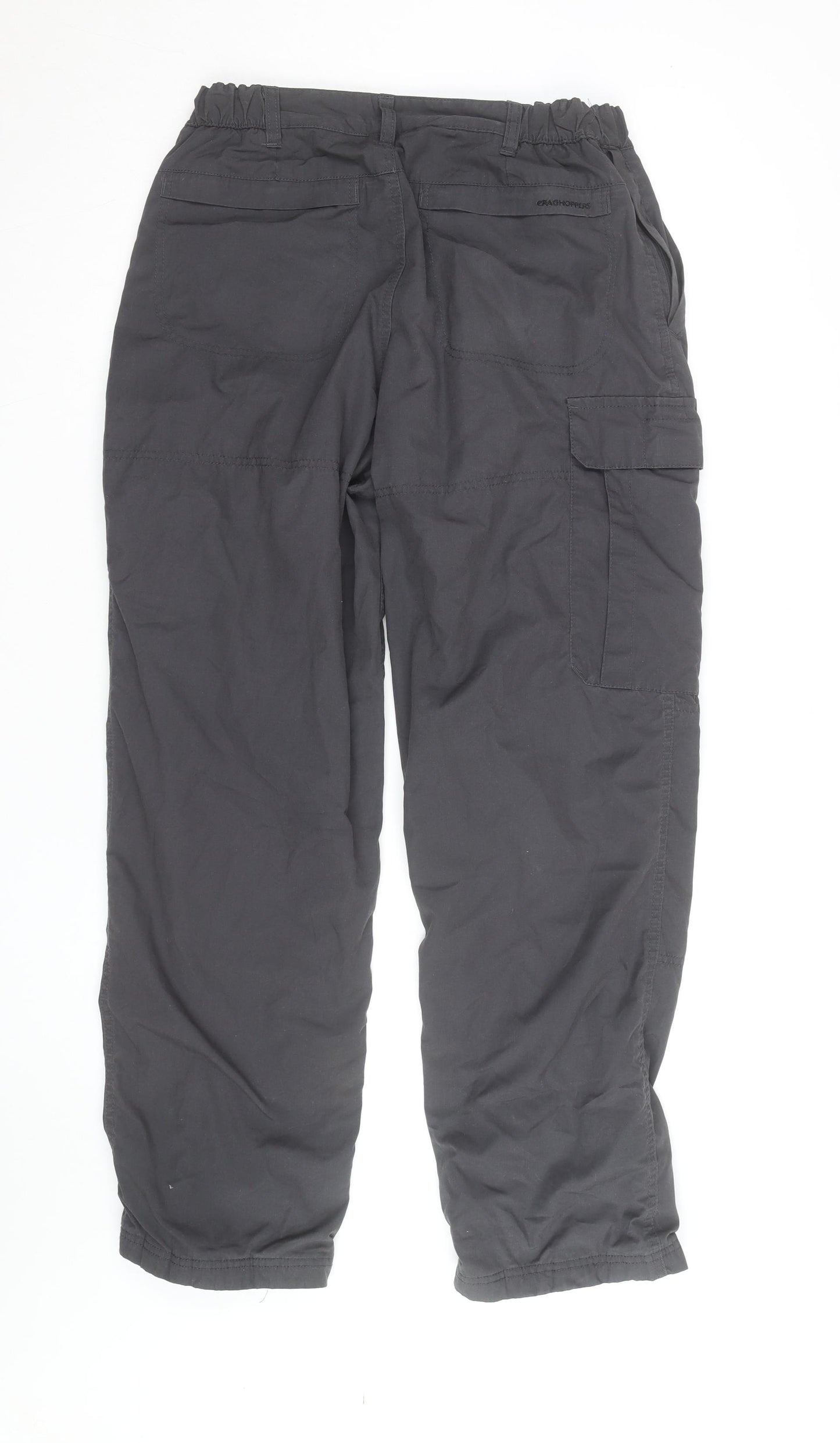 Craghoppers Men’s Black Cargo Trousers Size 32 Regular Lightweight Outdoor