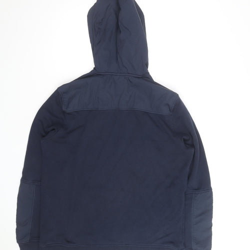 Champion Men's Blue Pullover Hoodie L Hooded Fleece Sweatshirt