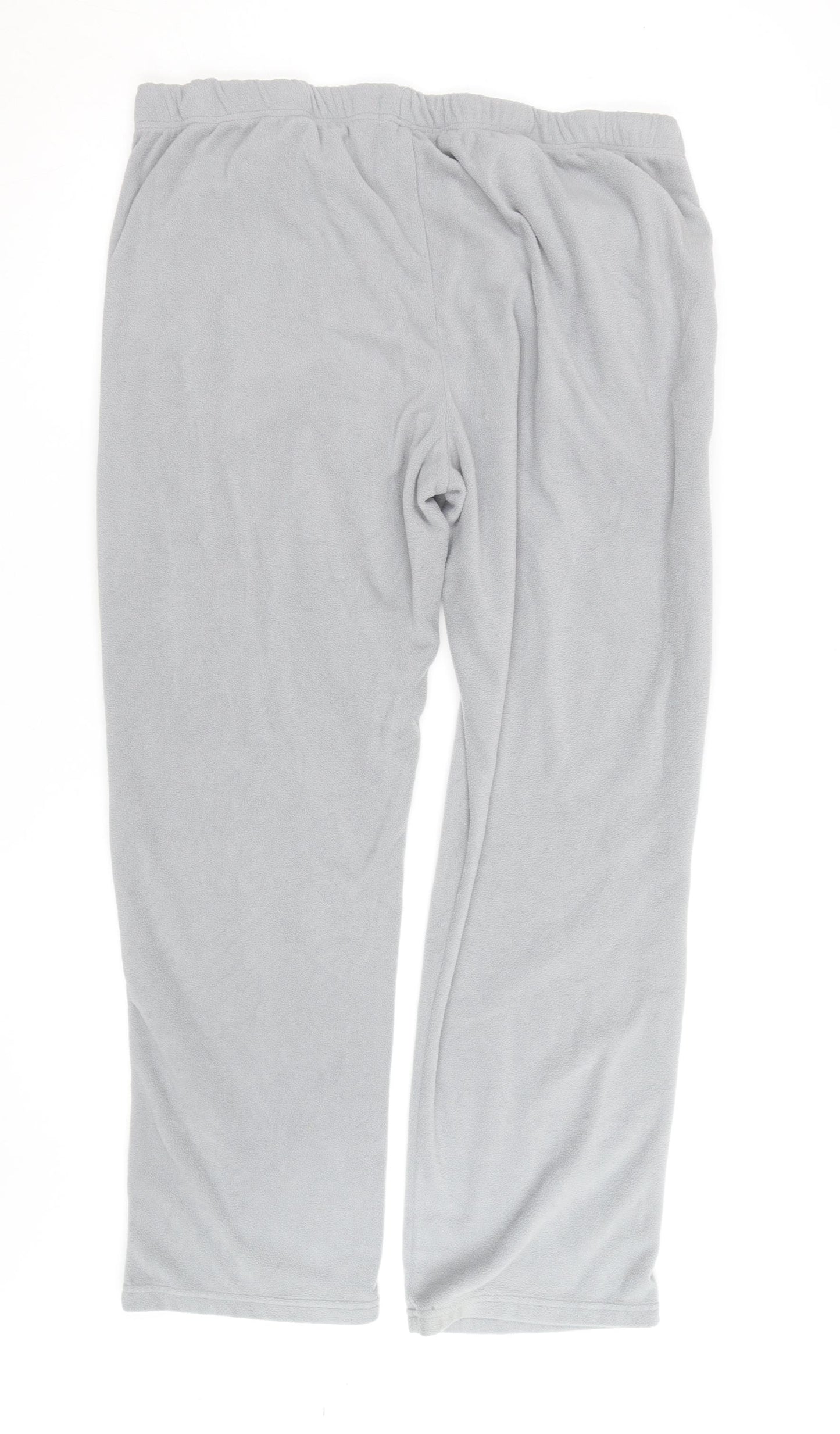 Atlas For Men Grey Fleece Sweatpants Mens 2XL Relaxed Fit Trousers