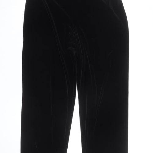 Simone Jeffery Women’s Black Velvet Dress Pants Size 12