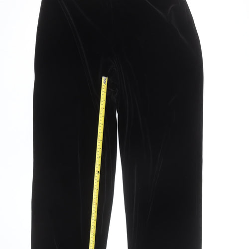Simone Jeffery Women’s Black Velvet Dress Pants Size 12