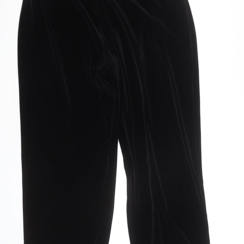 Simone Jeffery Women’s Black Velvet Dress Pants Size 12