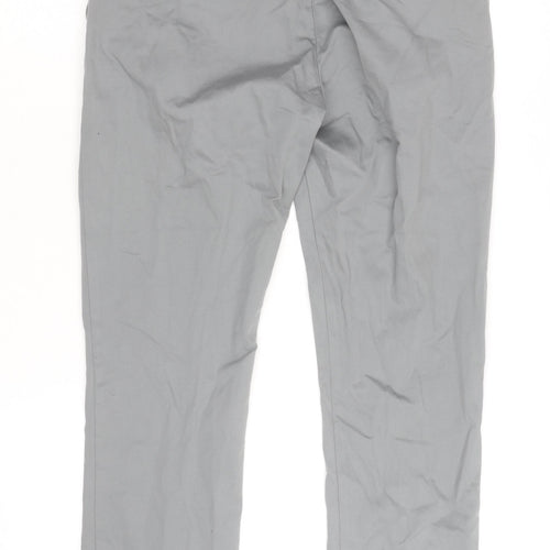 Marks and Spencer Autograph Men’s Grey Slim Fit Chino Trousers 30/29