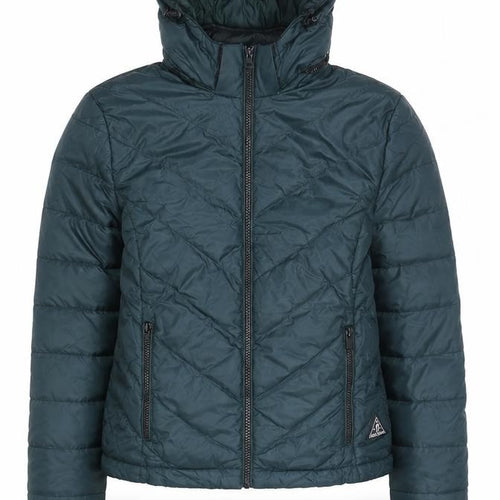 Jack Wills Womens Green Size 10 Hooded Puffer Jacket