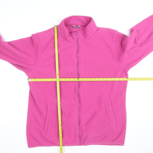 Hi Gear Women's Pink Full Zip Fleece Jacket Size 22