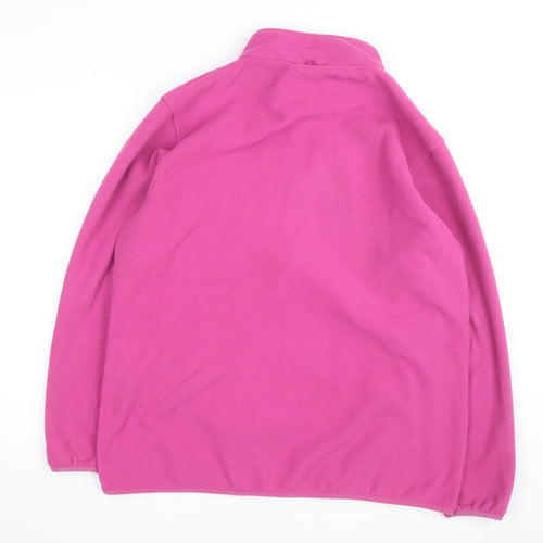 Hi Gear Women's Pink Full Zip Fleece Jacket Size 22