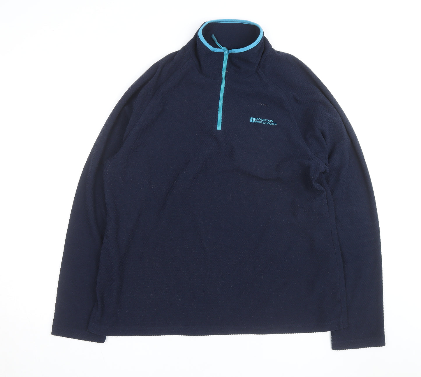 Mountain Warehouse Women’s Navy 1/4 Zip Fleece Sweatshirt UK 20