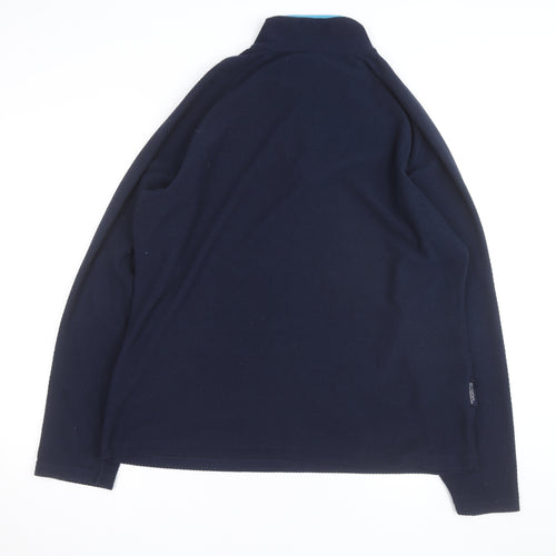 Mountain Warehouse Women’s Navy 1/4 Zip Fleece Sweatshirt UK 20