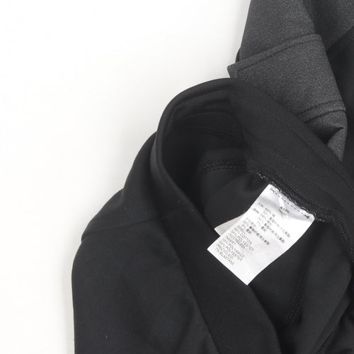 Adidas Boys Black Jogger Fleece Activewear Trousers 10 Years