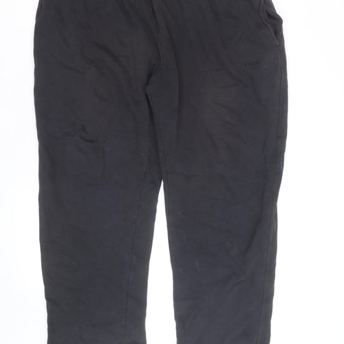 Cotton Traders Men’s Black 2XL Jogger Trousers Fleece Activewear