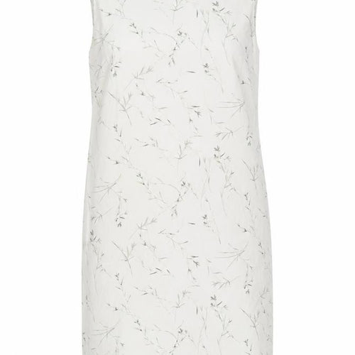 Norton McNaughton Women's Ivory Floral Shift Dress Size 16