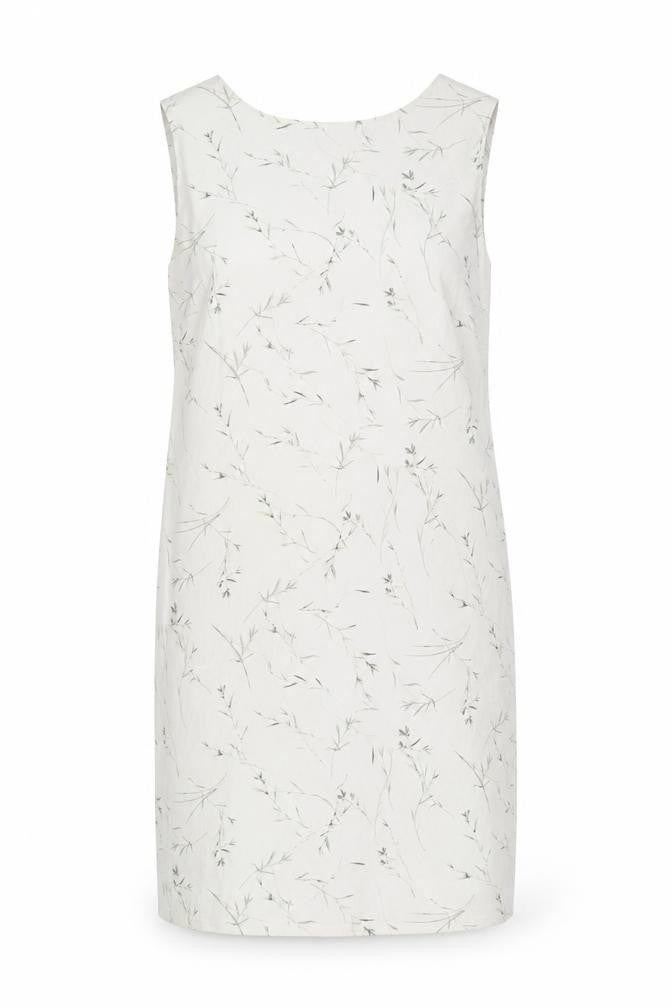 Norton McNaughton Women's Ivory Floral Shift Dress Size 16