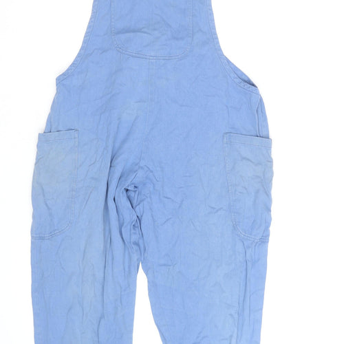 Lucy & Yak Organic Cotton Blue Relaxed Fit Men's Dungarees M