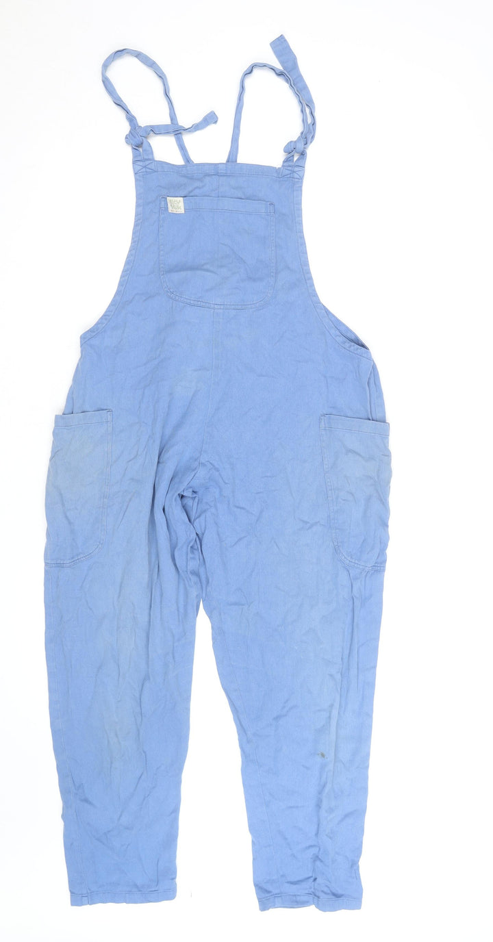 Lucy & Yak Organic Cotton Blue Relaxed Fit Men's Dungarees M