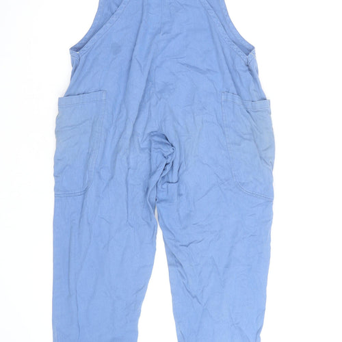 Lucy & Yak Organic Cotton Blue Relaxed Fit Men's Dungarees M