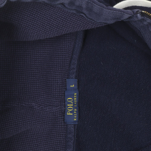 Polo Ralph Lauren Men’s Blue Full Zip Hoodie Sweatshirt L
