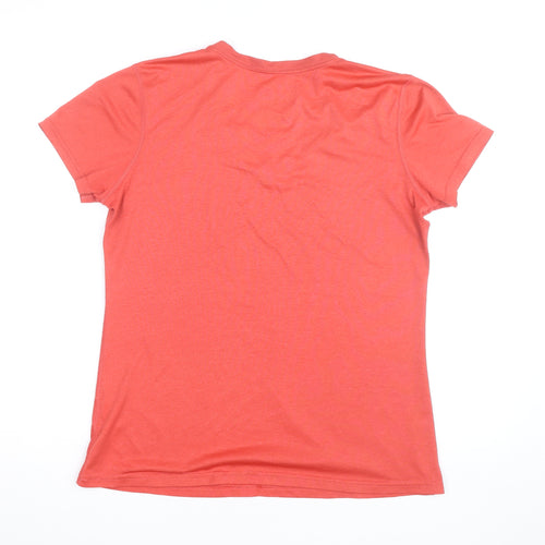 Nike Men's Red Dri-FIT V-Neck Short Sleeve T-Shirt L