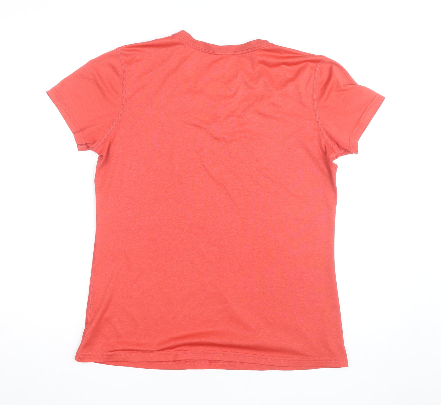 Nike Men's Red Dri-FIT V-Neck Short Sleeve T-Shirt L