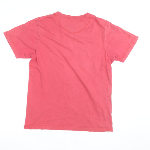 Ellesse Men's Red Small Graphic Logo Sports T-Shirt