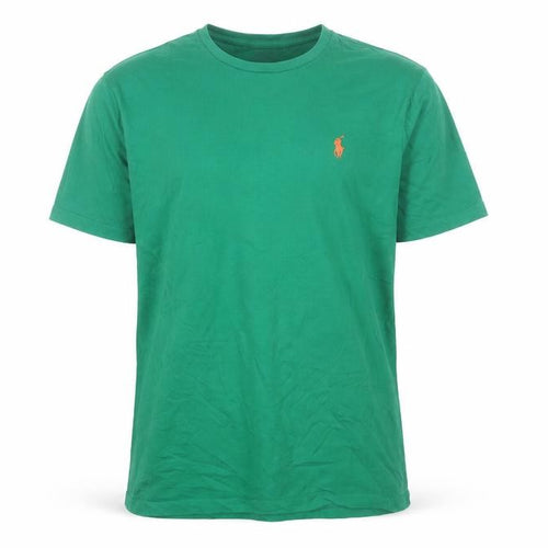 Ralph Lauren Men’s Green Slim Fit Cotton Crew Neck T-Shirt L