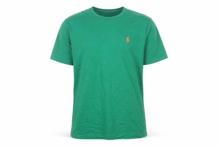 Ralph Lauren Men’s Green Slim Fit Cotton Crew Neck T-Shirt L