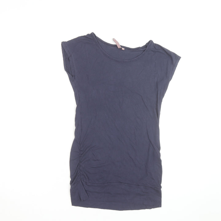 Sweaty Betty Womens Blue XS Slim Fit Stretch Cotton T-Shirt
